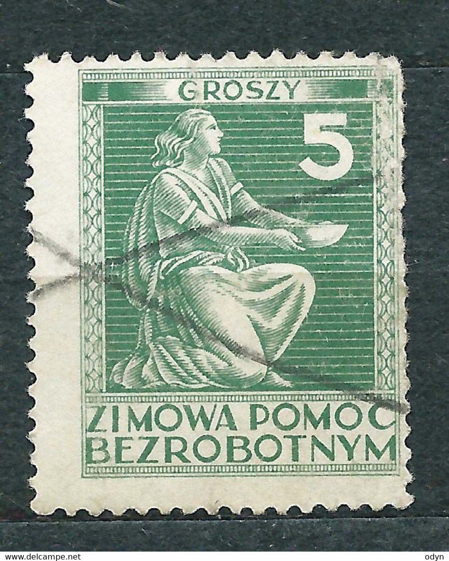 Poland - Winter Aid For Unemployed - Label  5 Gr Used - Vignette