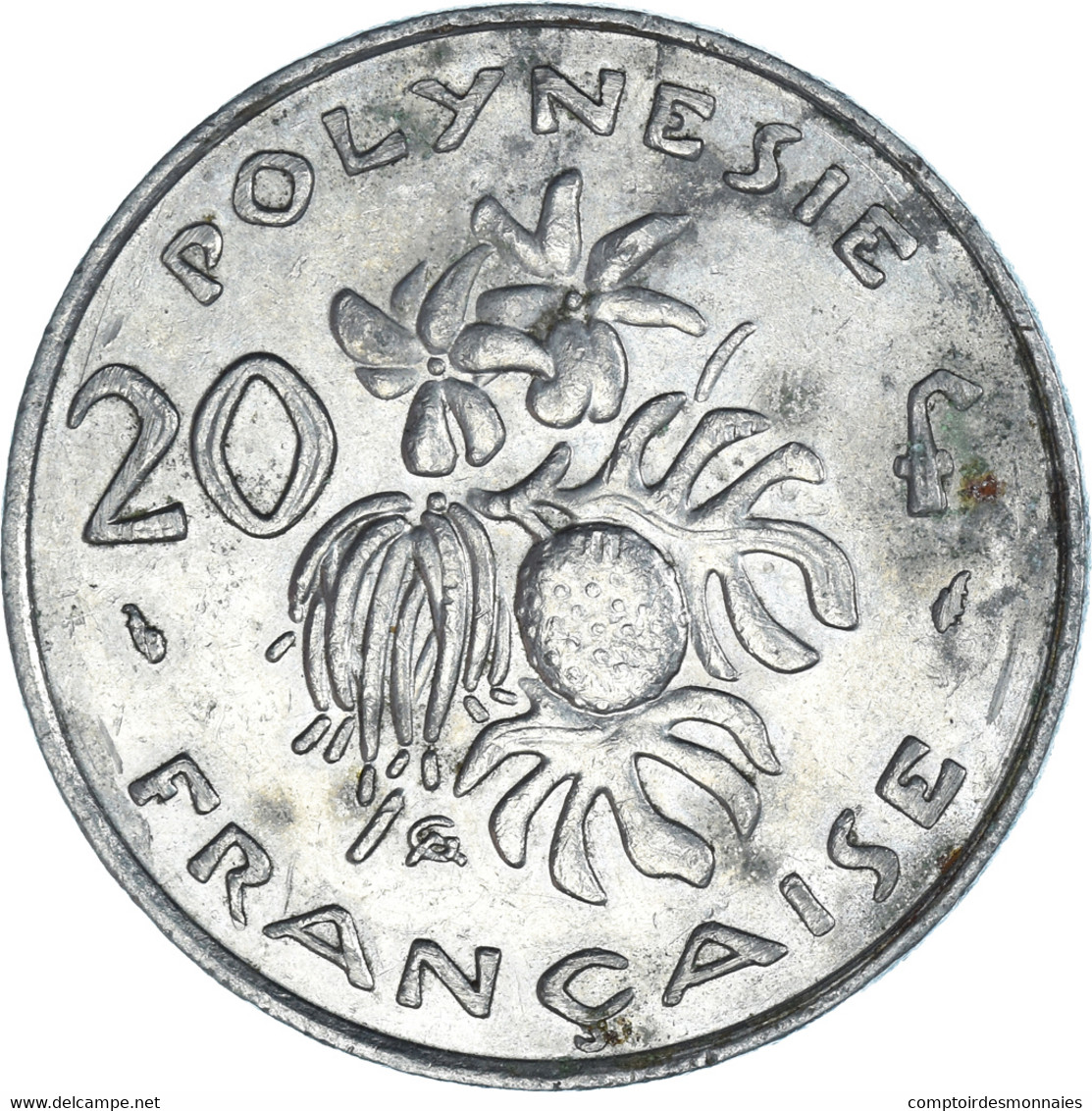 Monnaie, Polynésie Française, 20 Francs, 1986 - Frans-Polynesië