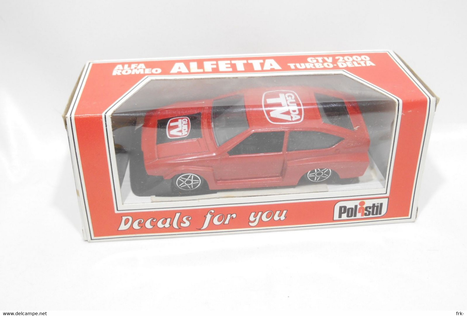 Polistil 1981 1:40 Alfa Romeo - Alfetta Ctv 2000 Turbo Delta Con Adesivi - Polistil