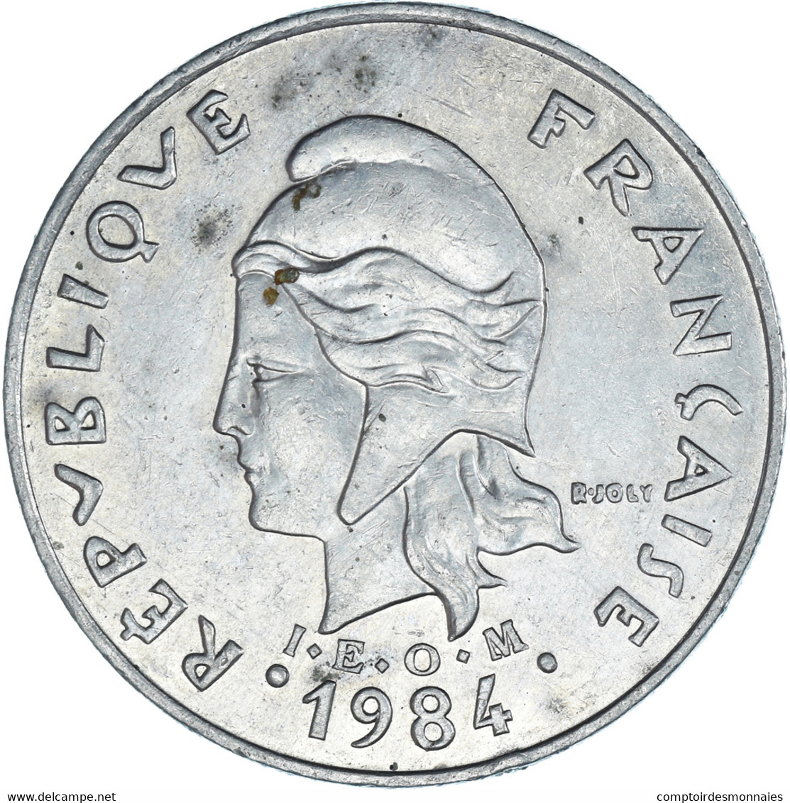 Monnaie, Polynésie Française, 20 Francs, 1984 - Frans-Polynesië