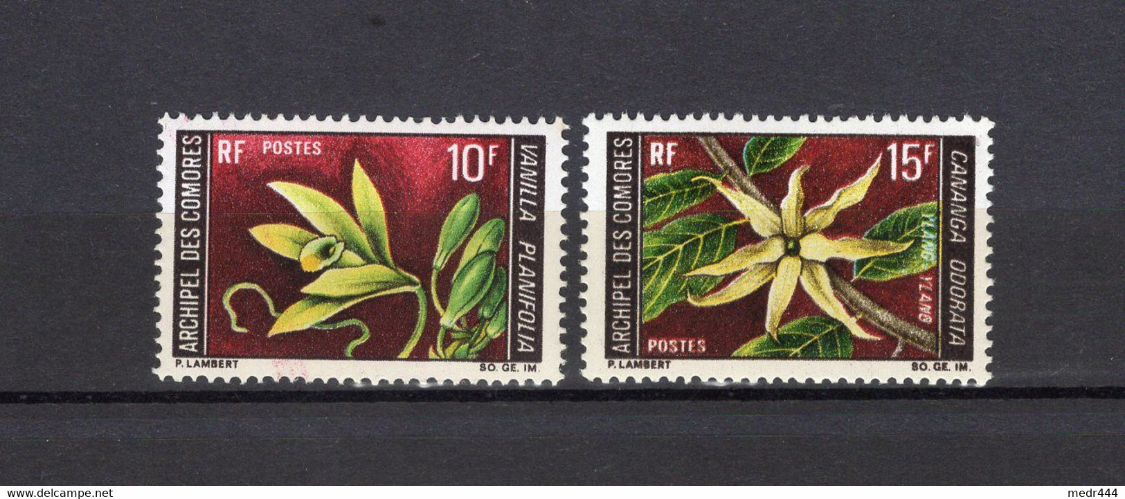 Comoro Islands/Archipel Des Comores 1969 - Flora - Flowers - Stamps 2v - Complete Set - MNH** Superb *** - Lettres & Documents