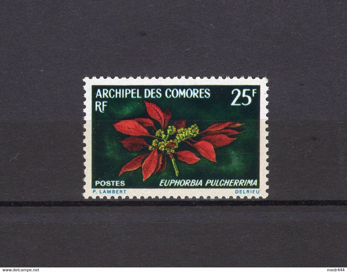 Comoro Islands/Archipel Des Comores 1970 - Flora - Flowers - Stamp 1v - Complete Set - MNH** Superb *** - Brieven En Documenten