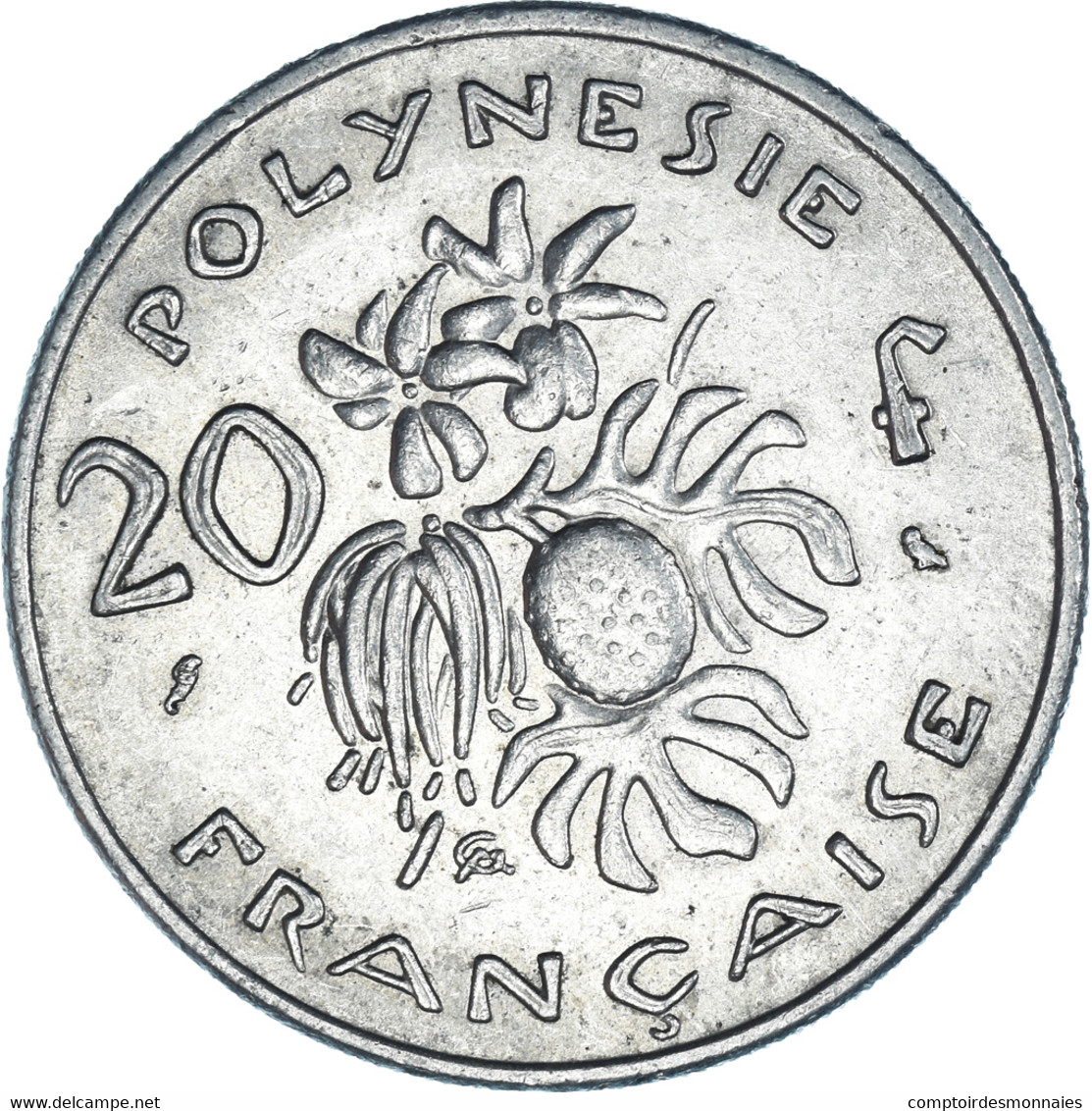 Monnaie, Polynésie Française, 20 Francs, 1970 - Frans-Polynesië