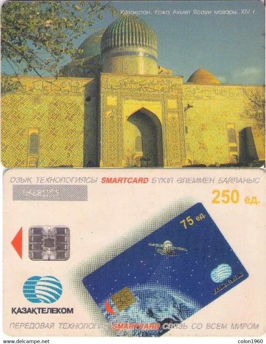 KAZAJSTAN. KZ-KZT-0004E. Khodzha Ahmed Jassawi Mausoleum. 250U. 2001. (022) - Kazakhstan