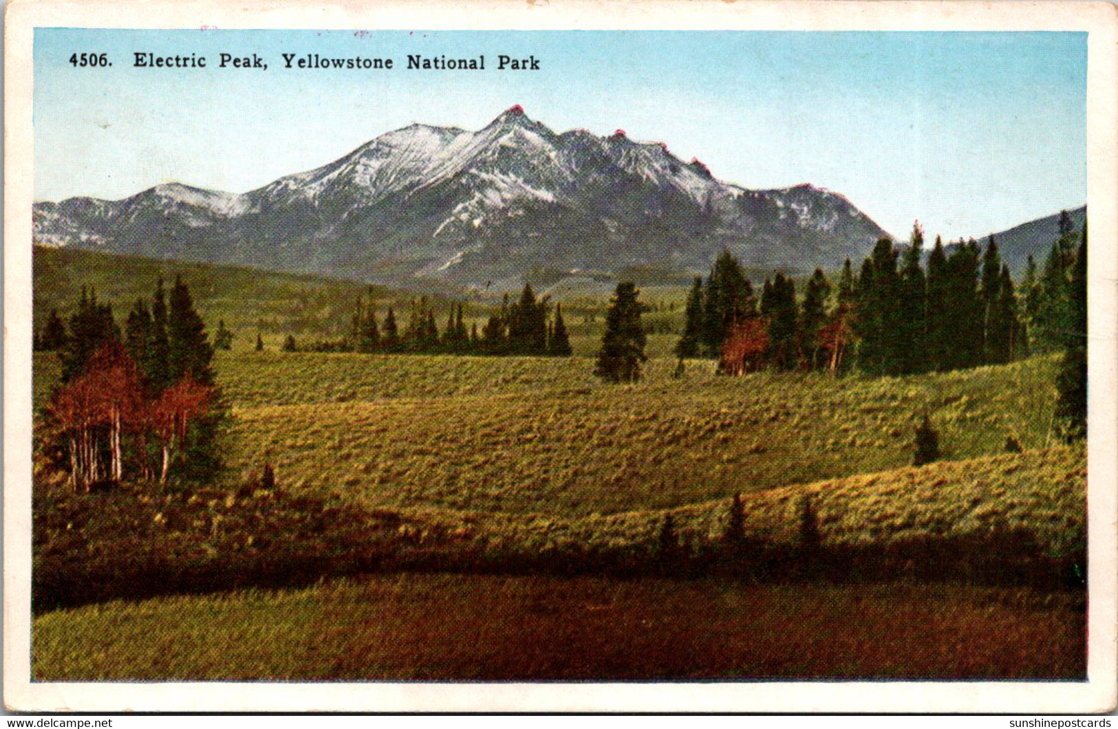 Yellowstone National Park Electric Peak - USA National Parks