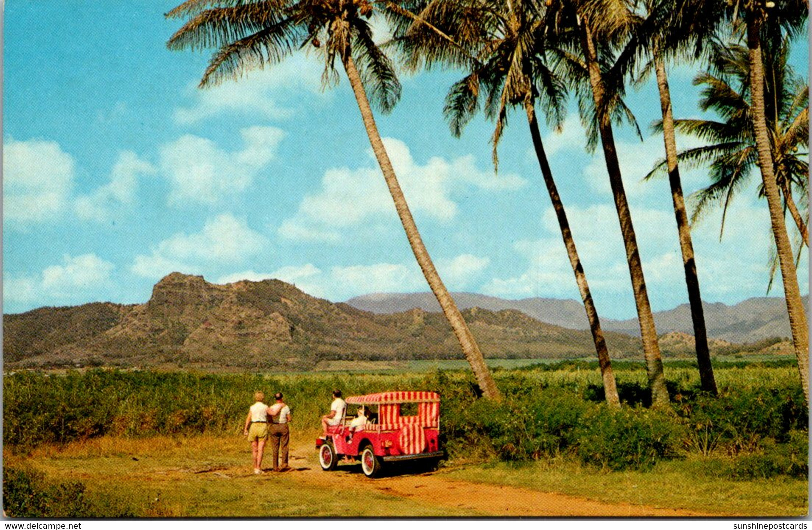 Hawaii Kauai The Sleeping Giant Near Kapaa Town - Kauai