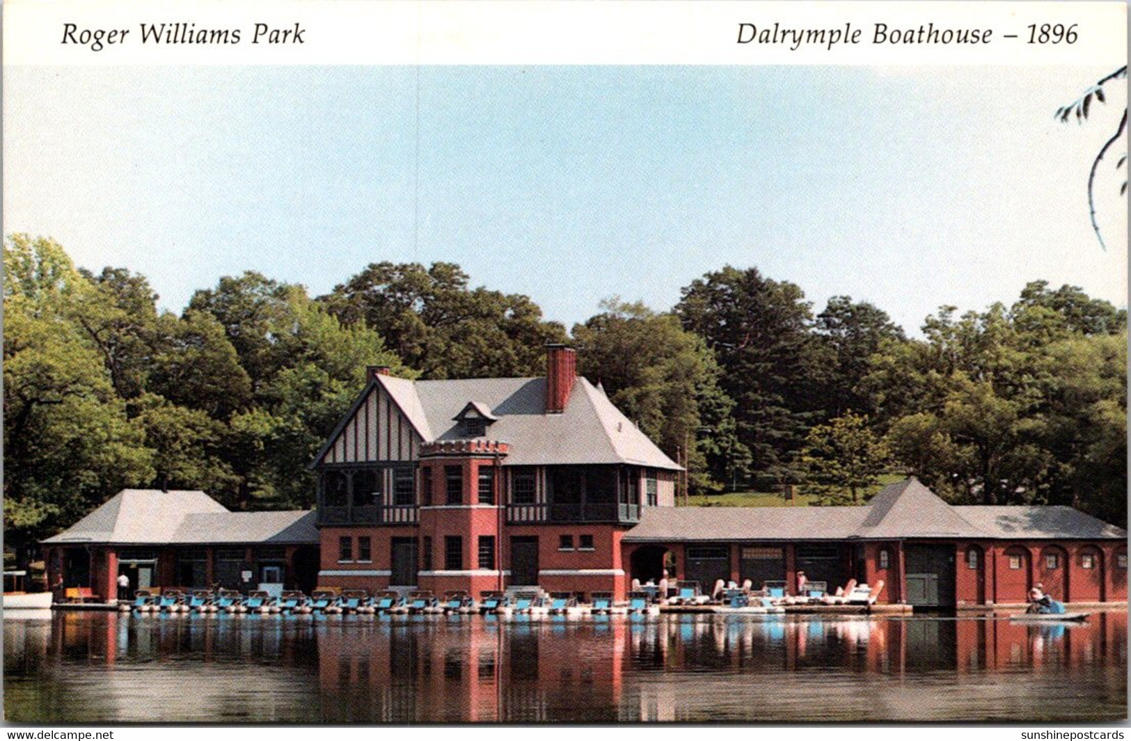 Rhode Island Providence Roger Williams Park Dalrymple Boathouse - Providence