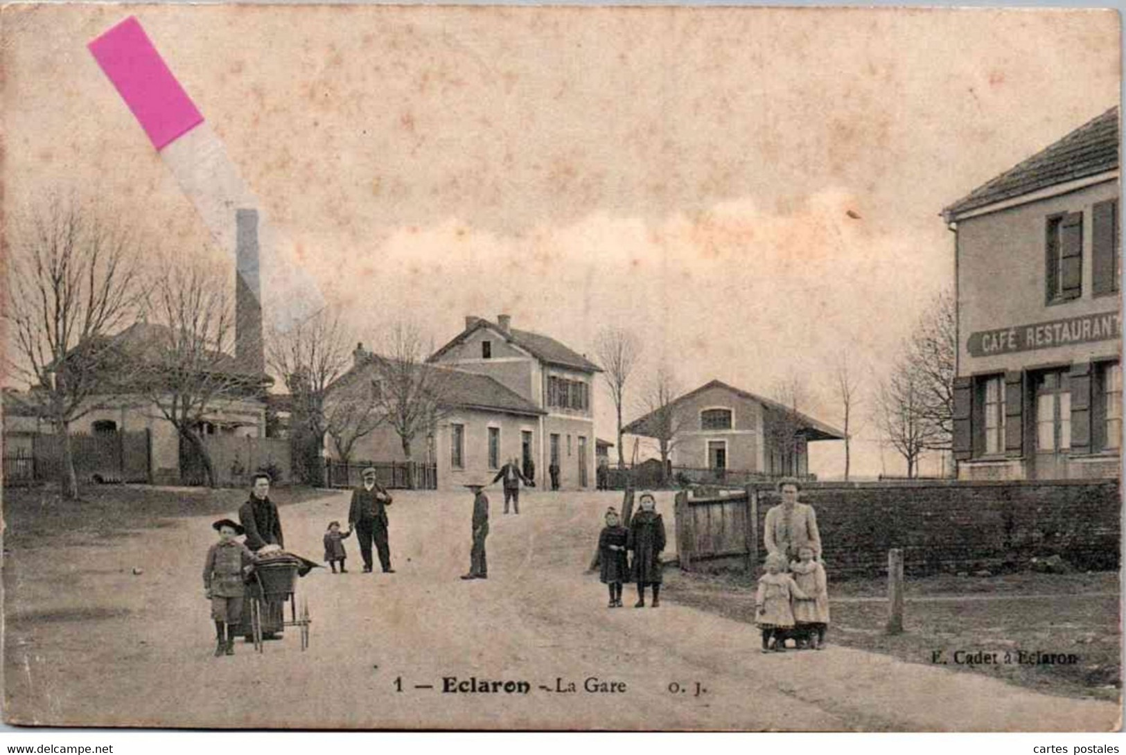 ECLARON - La Gare - Eclaron Braucourt Sainte Liviere