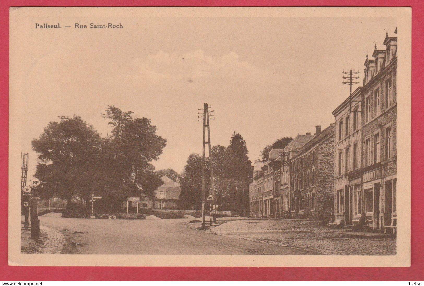 Paliseul - Rue Saint-Roch -1938 ( Voir Verso ) - Paliseul