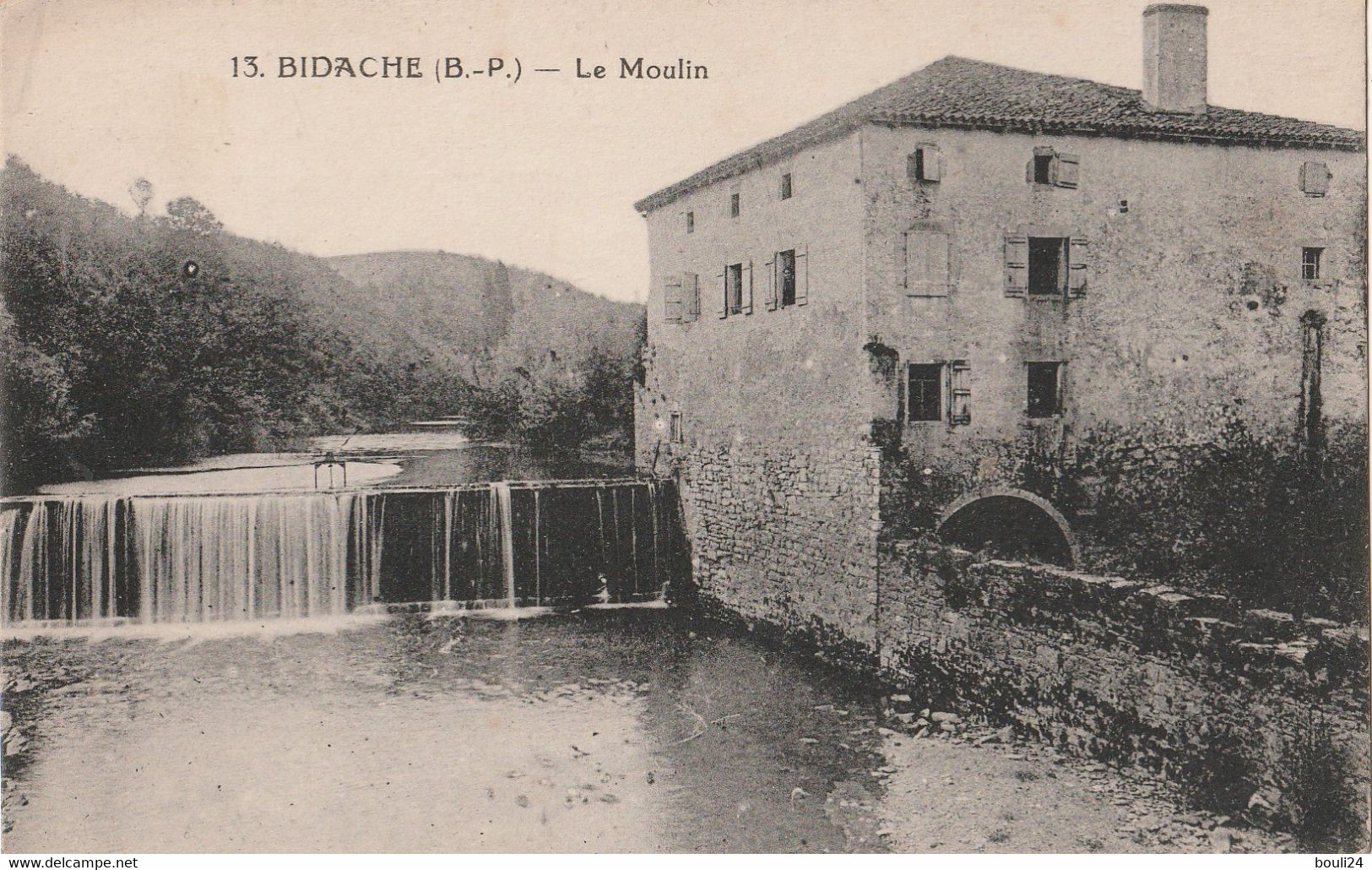 BIDACHE  LE  MOULIN DE BIDACHE    TRES   RARE - Bidache