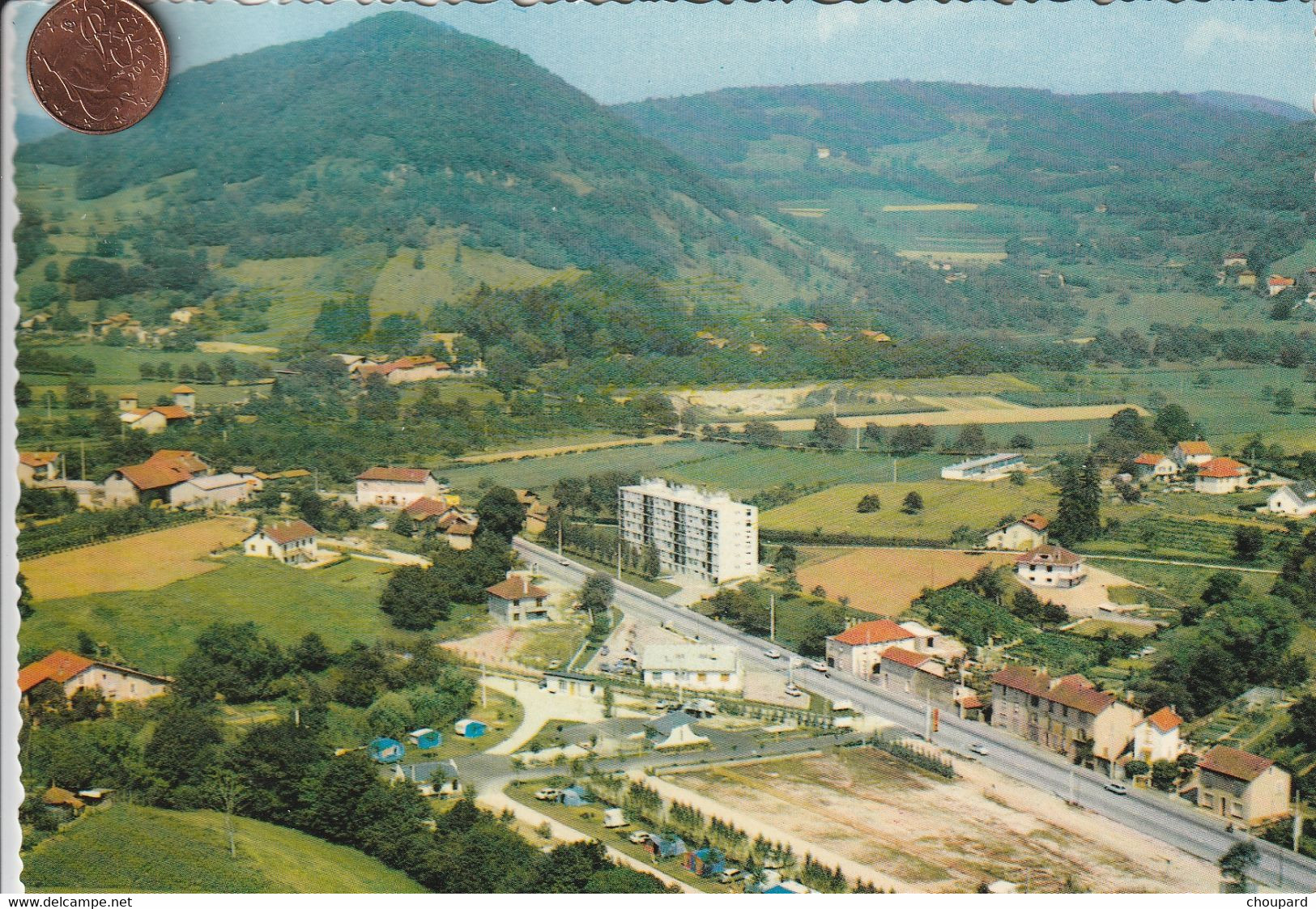 38 - Carte Postale Semi Moderne De   VOIRON  Vue Aérienne - Voiron