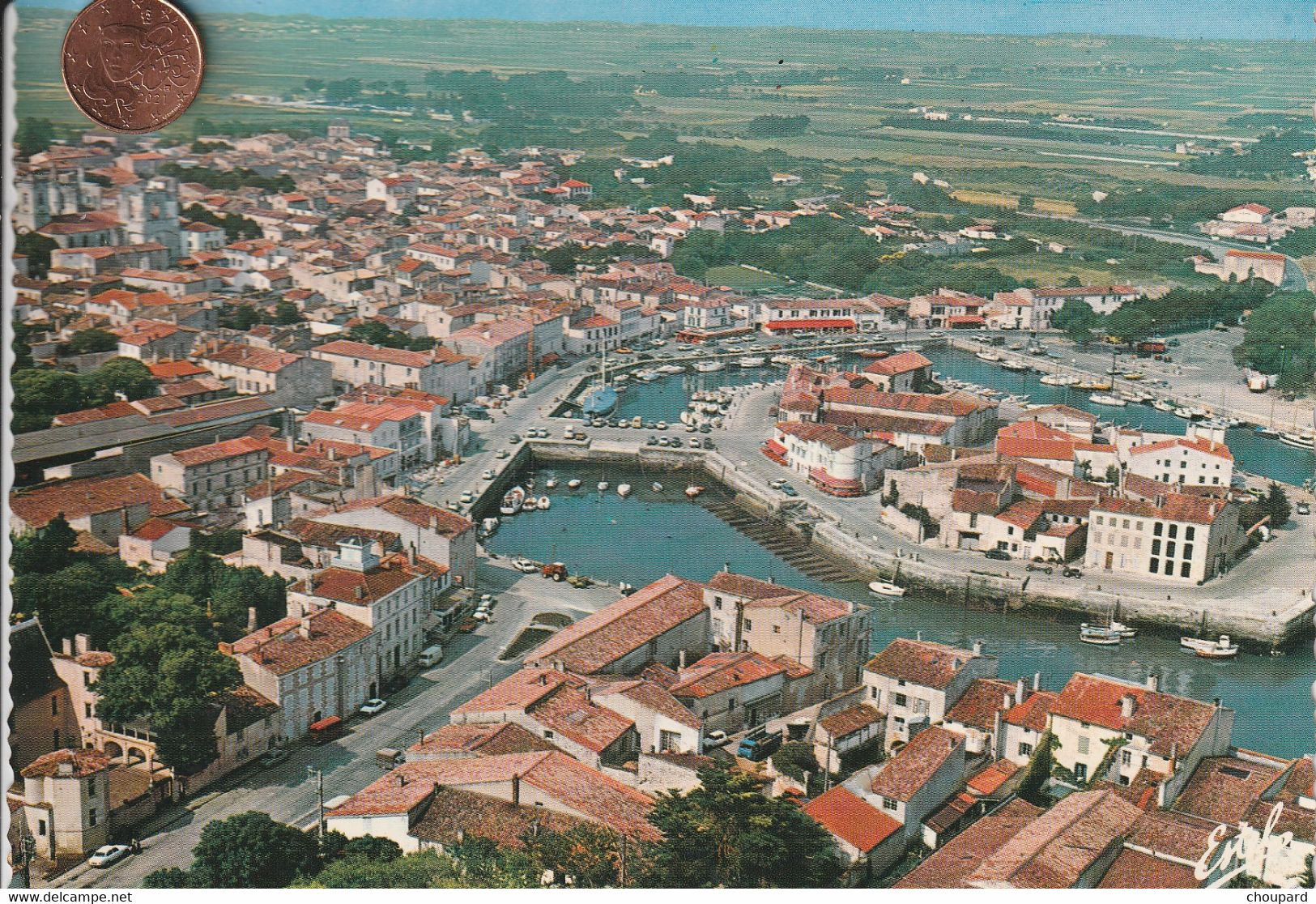 17 - Carte Postale Semi Moderne De   L'ILE DE RE   SAINT MARTIN  Vue Aérienne - Ile De Ré