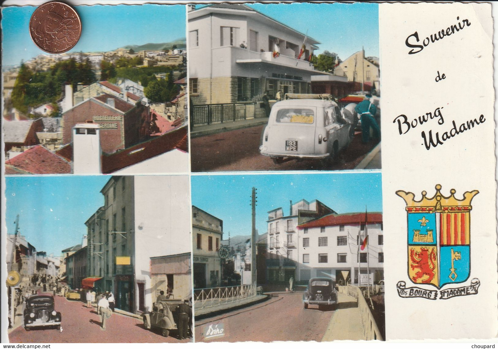 66 - Carte Postale Semi Moderne De   BOURG MADAME  Multi Vues - Autres & Non Classés