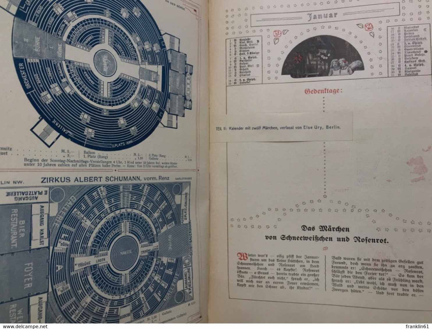 Album 1906: Das Theater. Kaufhaus N. Israel, Berlin C. - Theater & Tanz