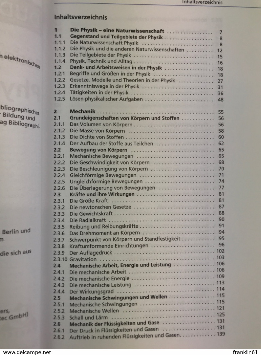 Duden, Basiswissen Schule; Teil: Physik. - School Books