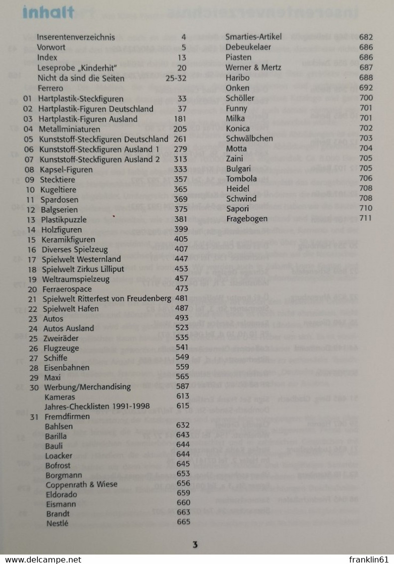 1. Deutscher Ü-EI Preiskatalog. 1999. - Other & Unclassified