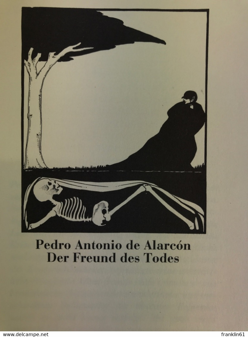 Die Meisterwerke Der Phantastischen Weltliteratur. Pedro Antonio De Alarcón. Der Freund Des Todes. Argentinisc - Fantascienza