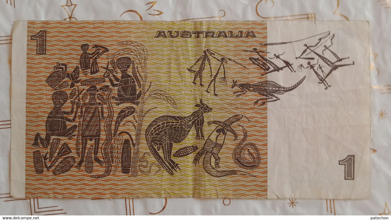 Billet 1 Dollar Australie CKA 629272 - 1974-94 Australia Reserve Bank (paper Notes)