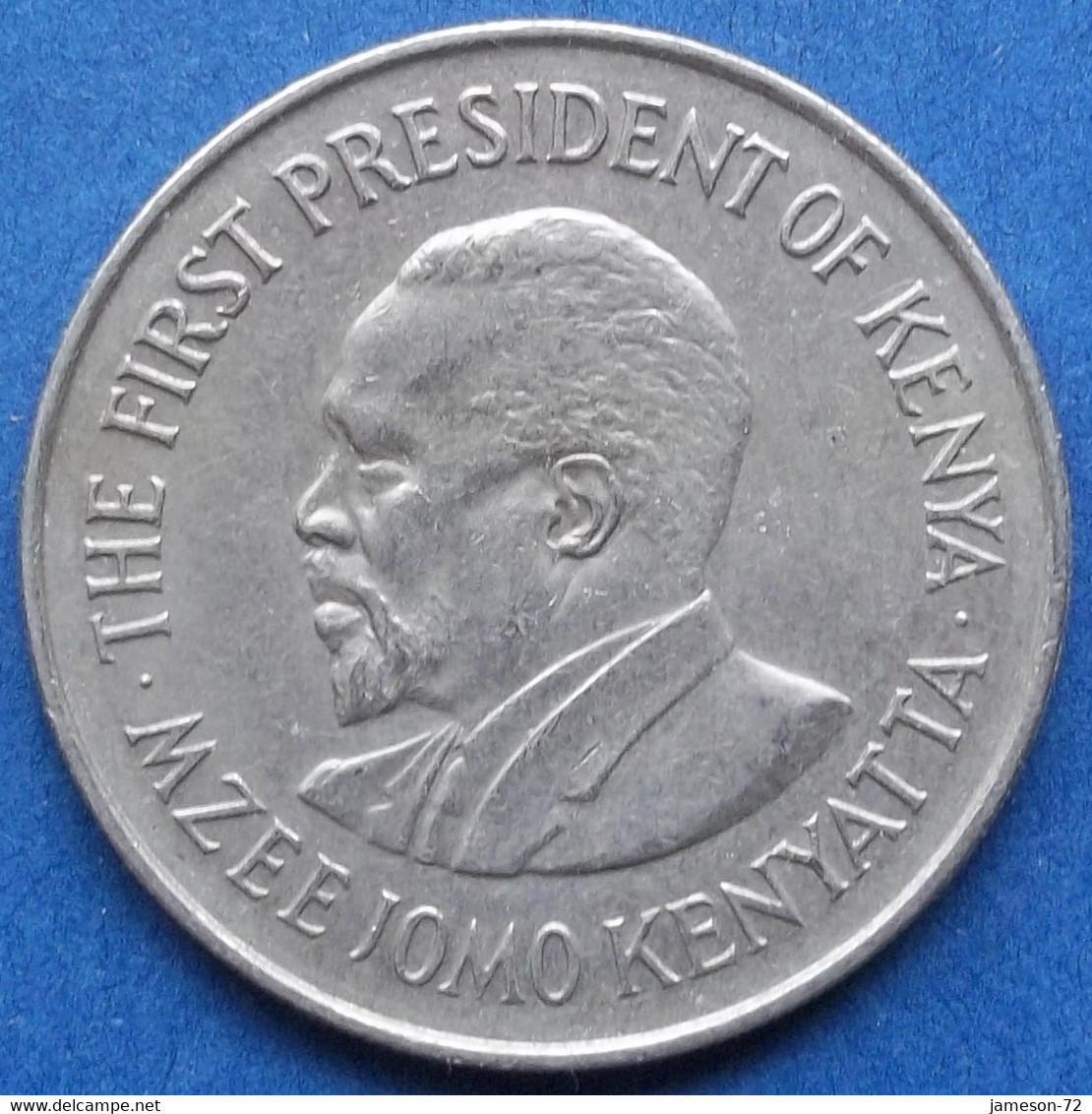 KENYA - 1 Shilling 1978 KM# 14 Republic (1964) - Edelweiss Coins - Kenya