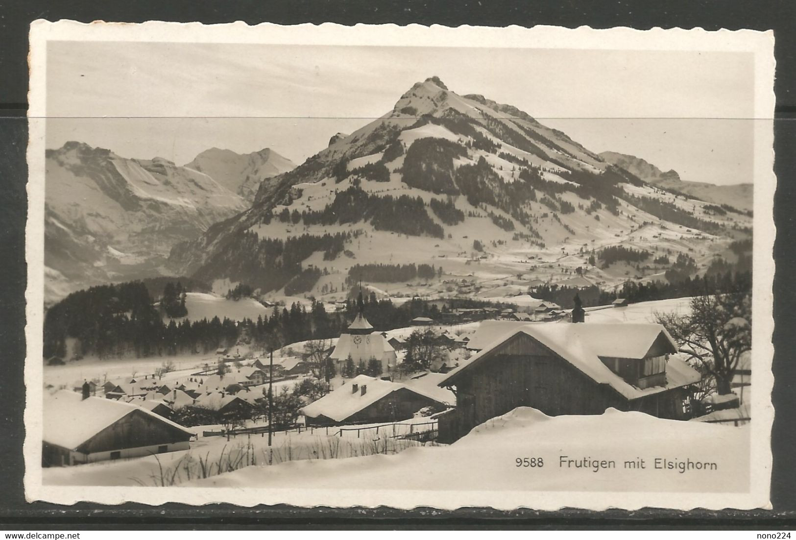 Carte P De 1942 ( Frutigen / Mit Elsighorn ) - Frutigen