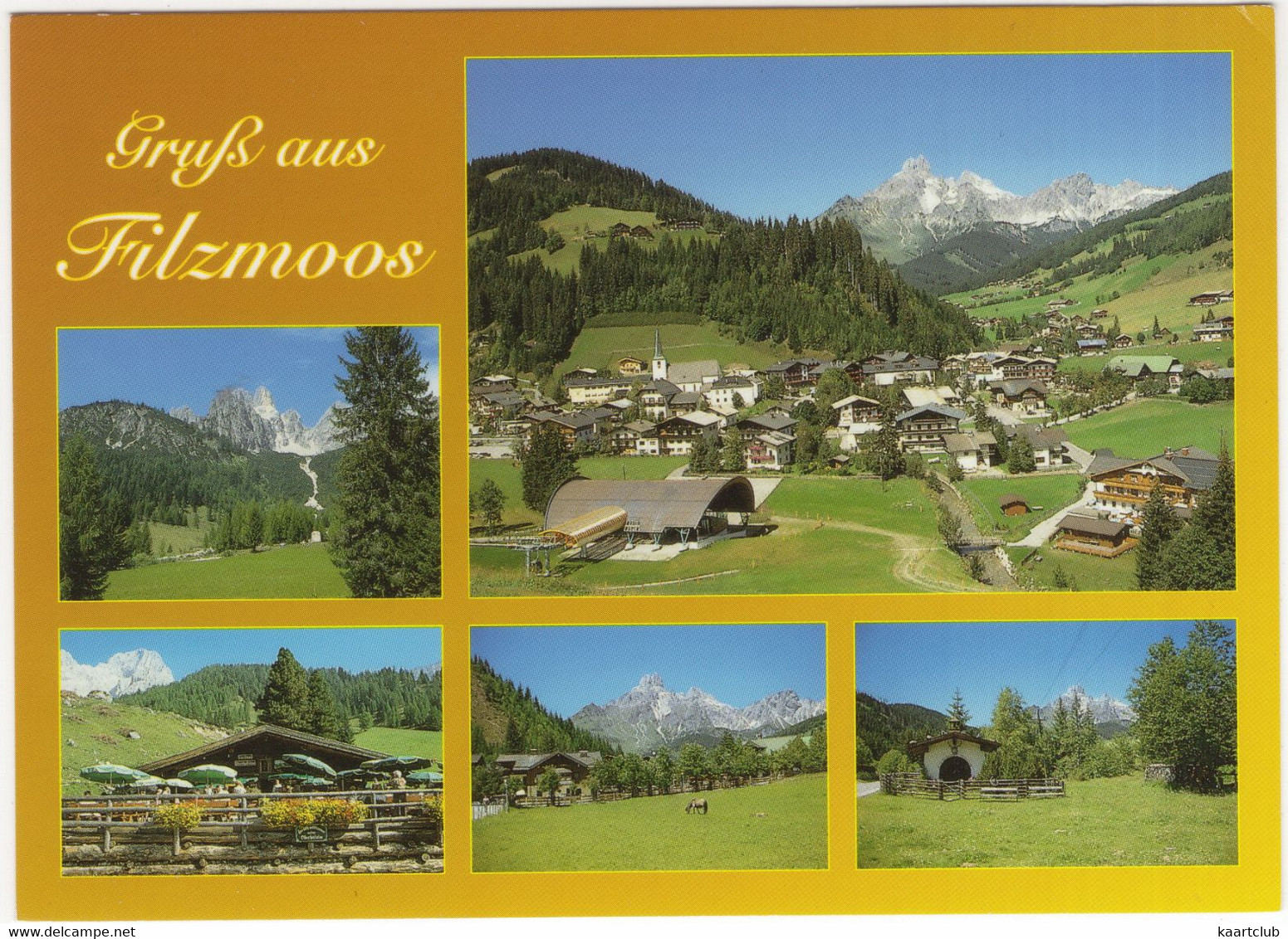 Gruß Aus Filzmoos Im Pongau - (Land Salzburg, Österreich/Austria) - Filzmoos