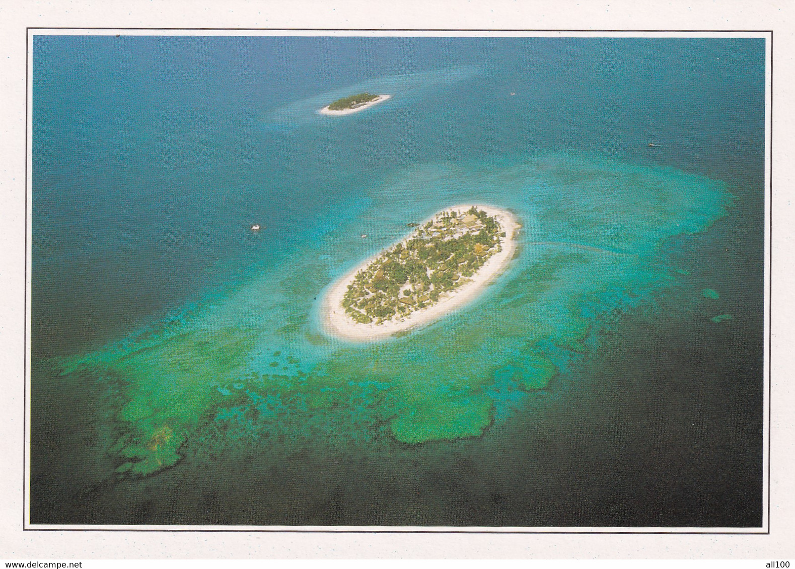 A20147 - A CORAL ISLAND IN THE ARCHIPELAGO ILE CORALIENNE DE L'ARCHIPEL FIJI FIDJI OCEANIA RIBIERAS EXPLORER - Fidji