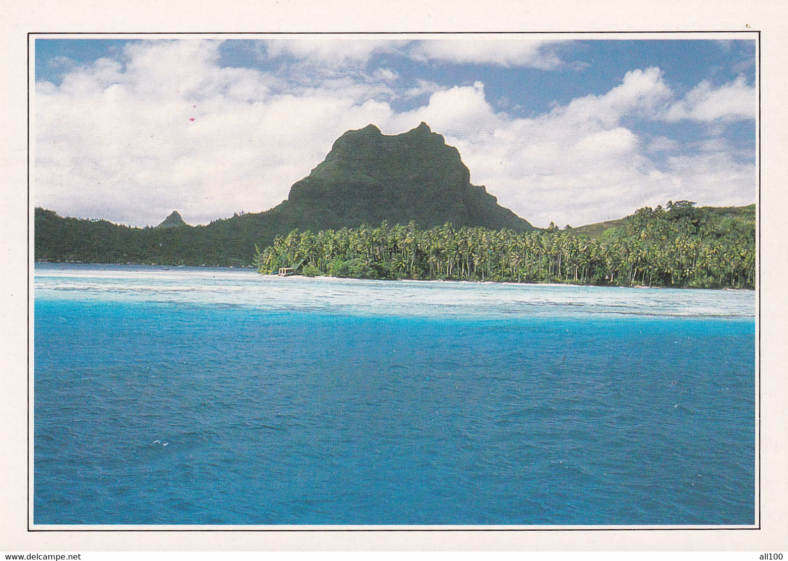 A20150 - PLAGE DE BORA-BORA BORA BORA FRENCH POLYNESIA POLYNESIE FRANCAISE OCEANIA RENAUDEAU HOA QUI - Polynésie Française