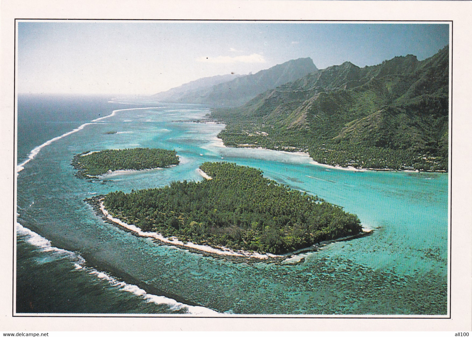 A20153 - LAGON CORALLIEN POLYNESIE FRANCAISE FRENCH POLYNESIA OCEANIA RENAUDEAU HOA QUI - Polynésie Française