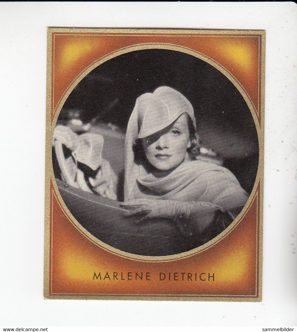 Bunte Filmbilder Vol I  Marlene Dietrich    Großbild Zigarettenindustrie #19 Von 1937 - Other Brands