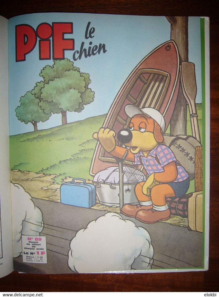 Les aventures de Pif le chien n°84 (3ème série) de février 1965 à n°89 de juillet 1965