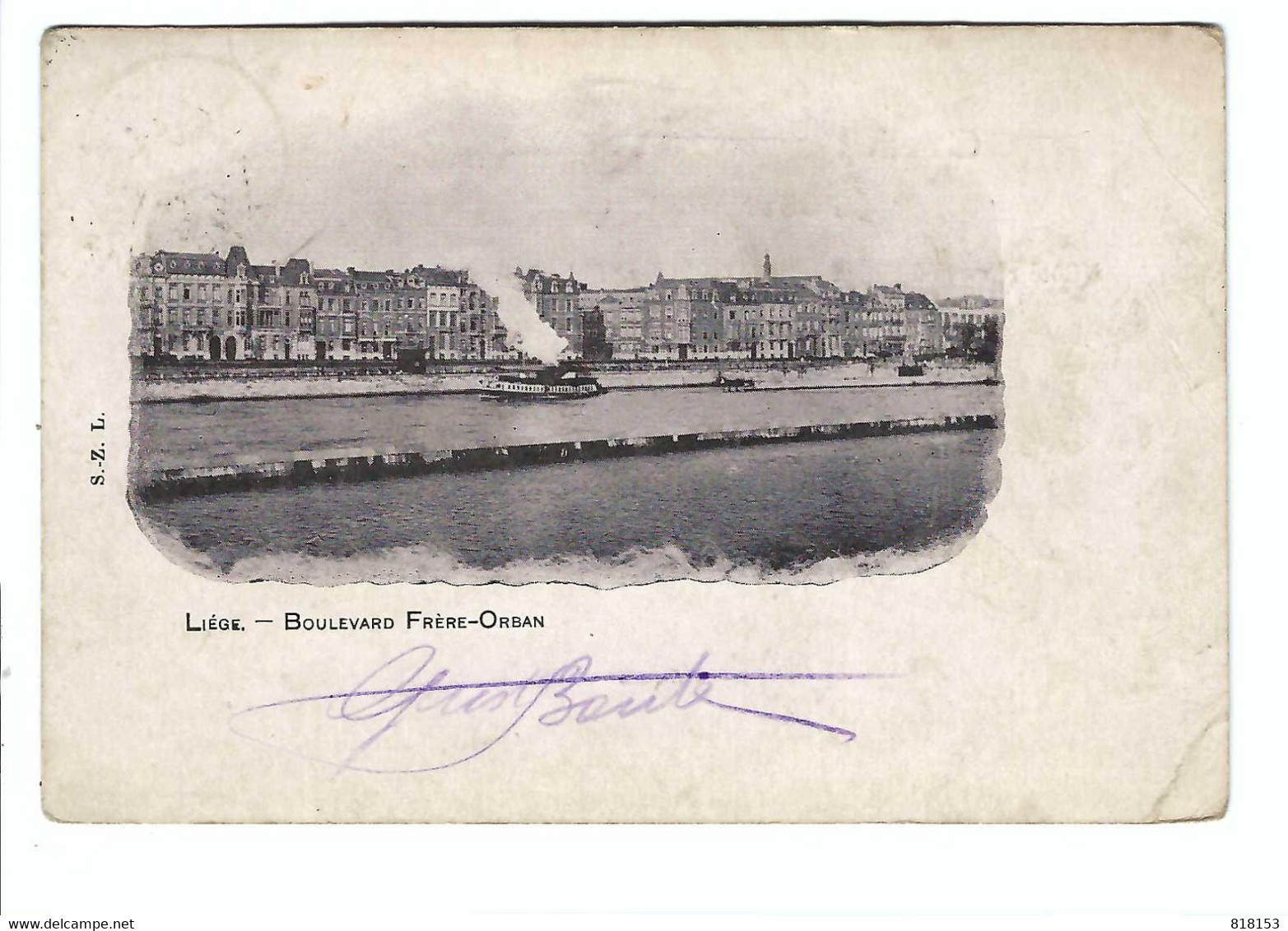 LIEGE  -  BOULEVARD FRERE ORBAN - Butgenbach - Buetgenbach