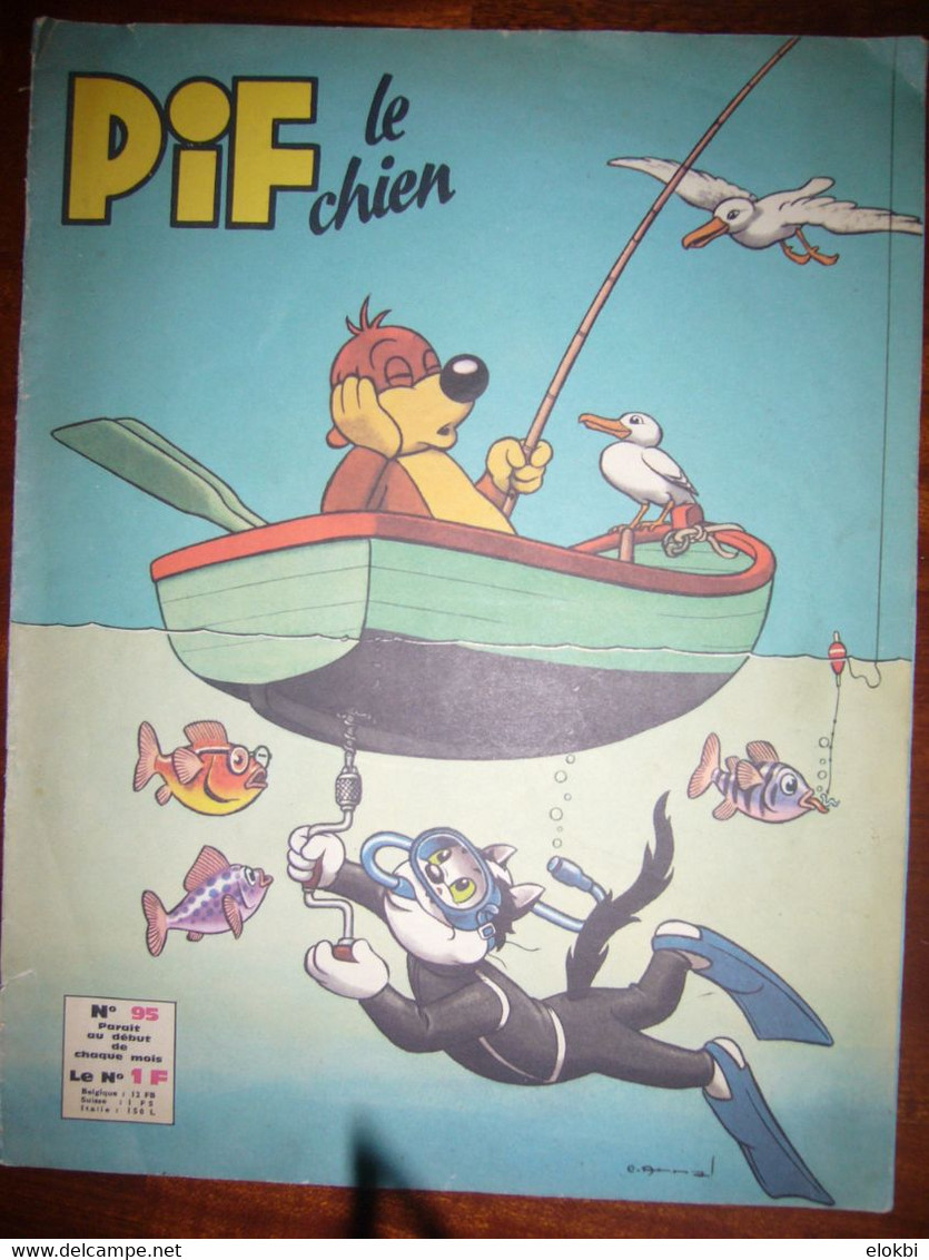 Les Aventures De Pif Le Chien N°95 (3ème Série) De Janvier 1966 - Pif - Autres