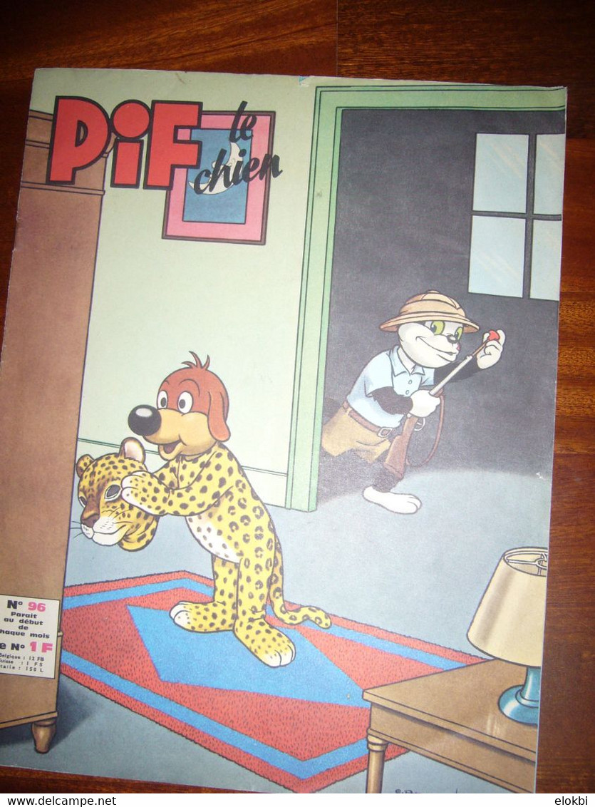 Les Aventures De Pif Le Chien N°96 (3ème Série) De Février 1966 - Pif - Autres