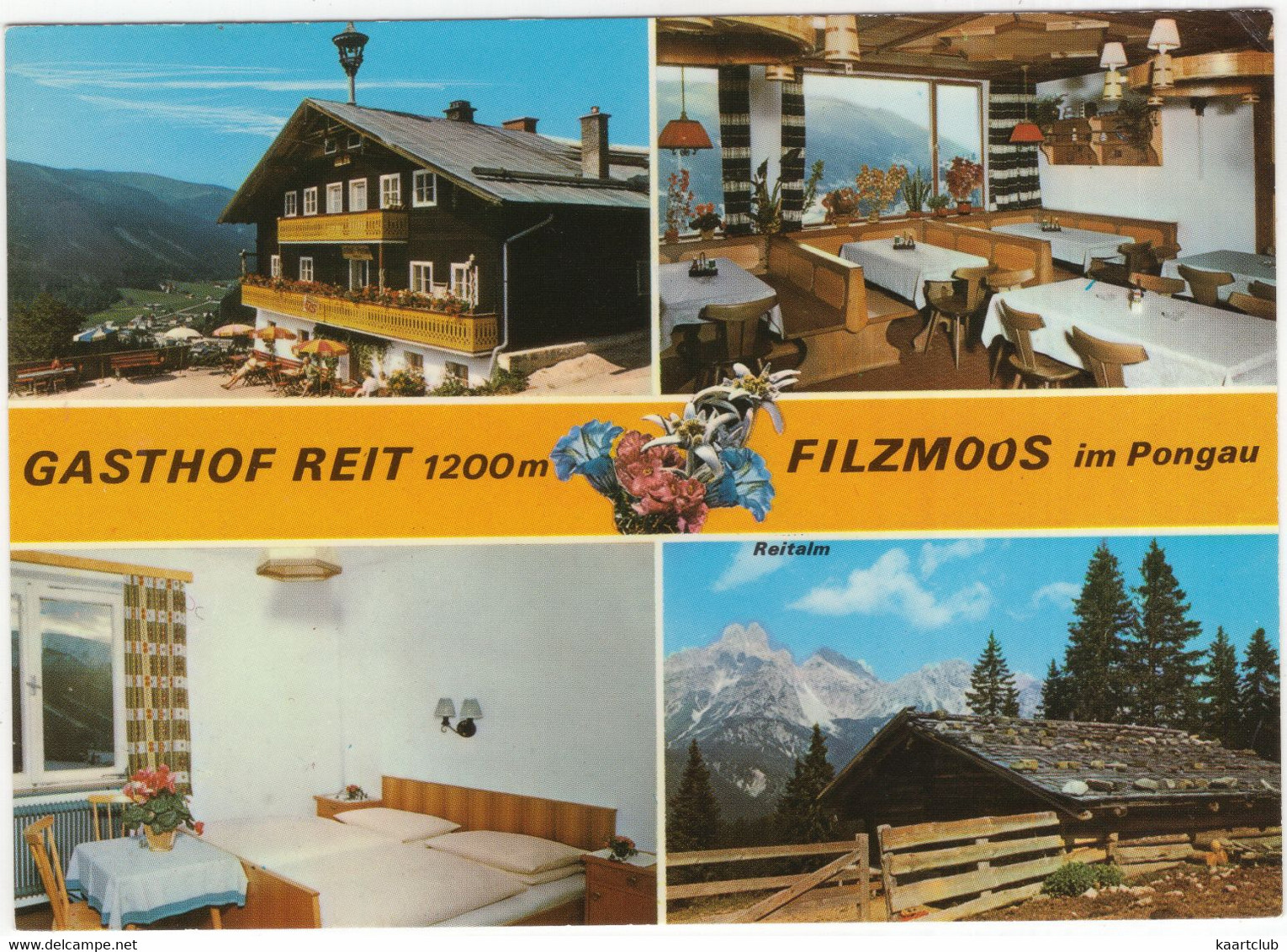 Gasthof 'Reit' 1200 M - Filzmoos Im Pongau - (Land Salzburg, Österreich/Austria) - Filzmoos