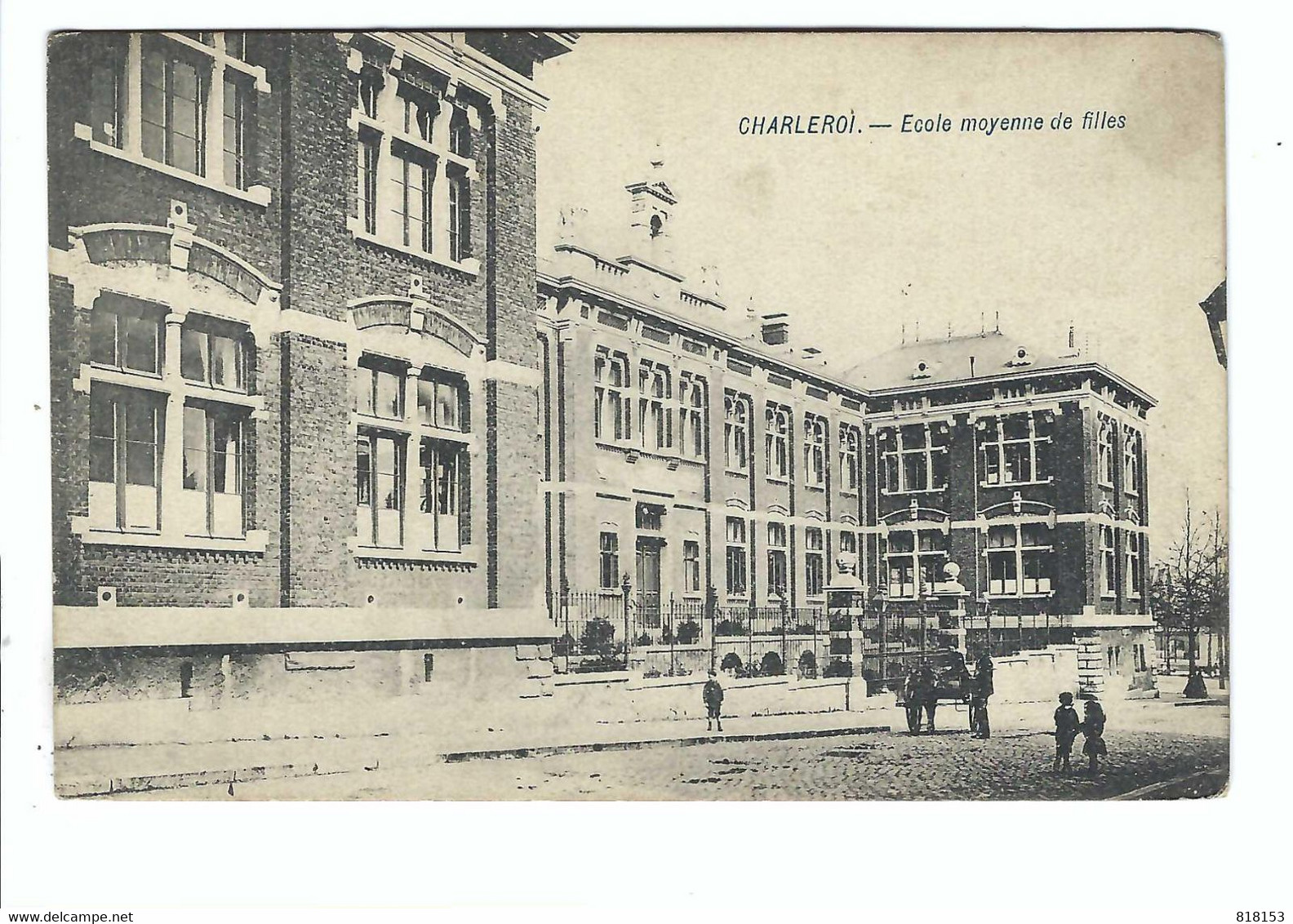 CHARLEROI  -  Ecole Moyenne De Filles - Charleroi