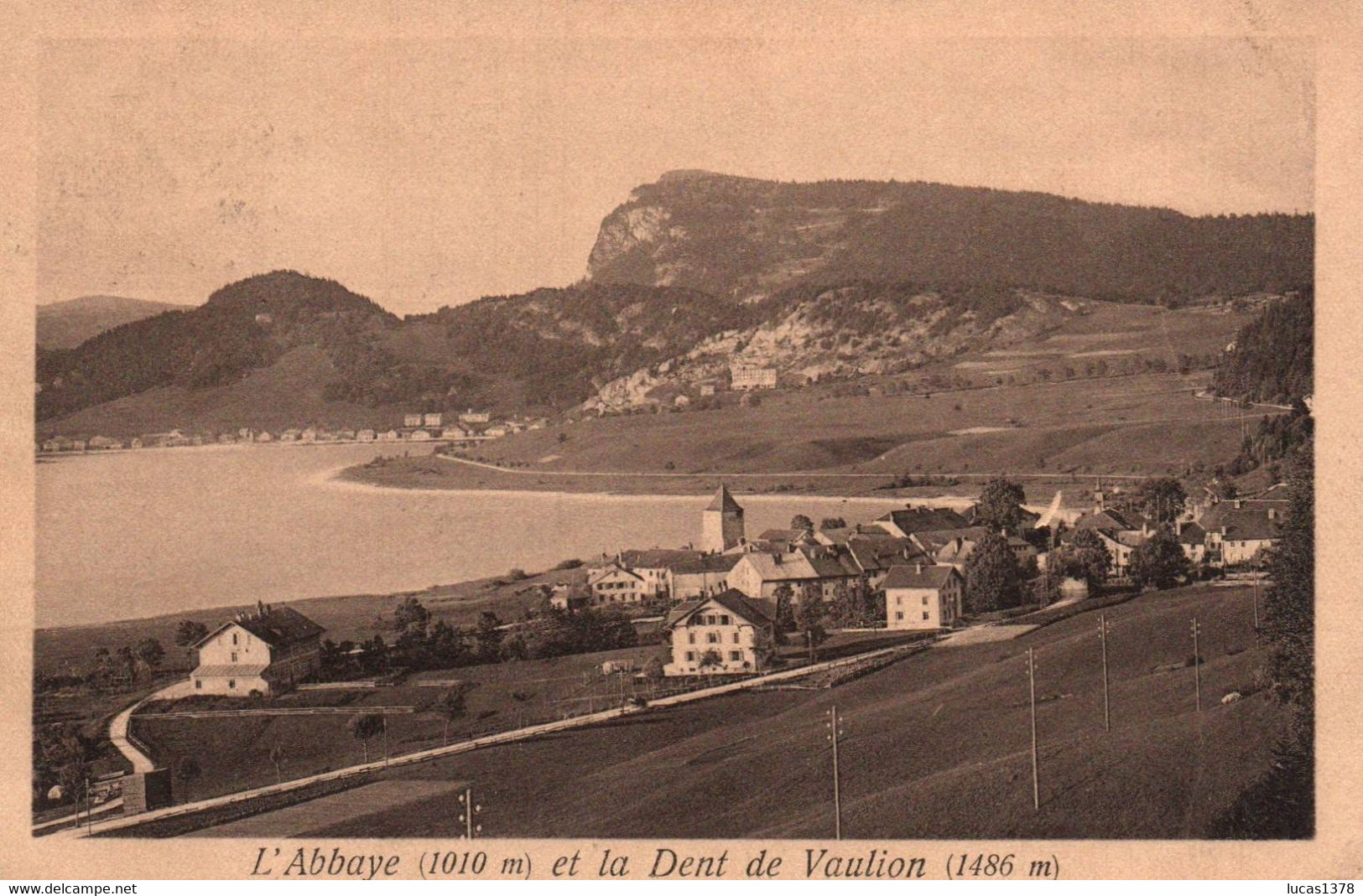 L ABBAYE ET LA DENT DE VAULION - Vaulion