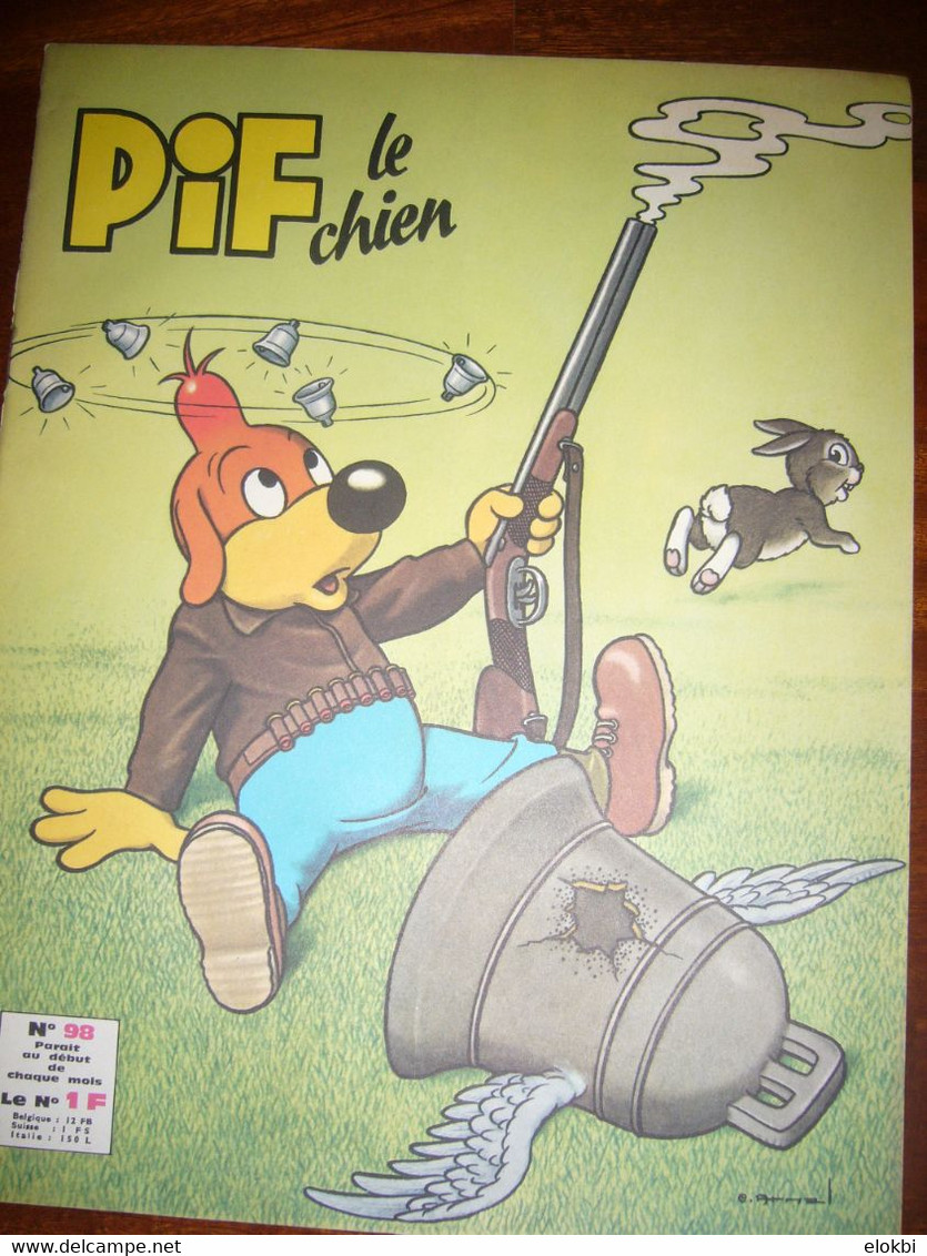 Les Aventures De Pif Le Chien N°98 (3ème Série) D’avril 1966 - Pif - Autres
