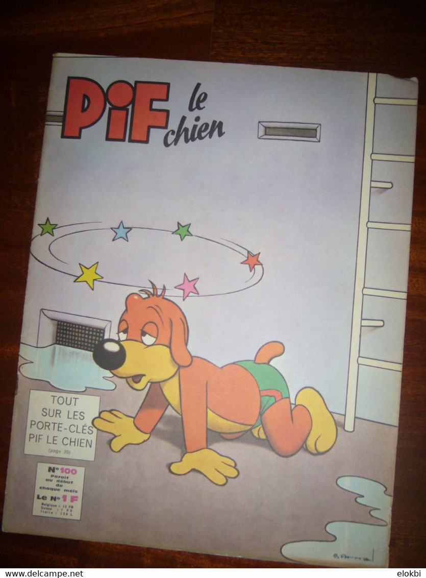 Les Aventures De Pif Le Chien N°100 (3ème Série) De Juin 1966 - Pif - Autres