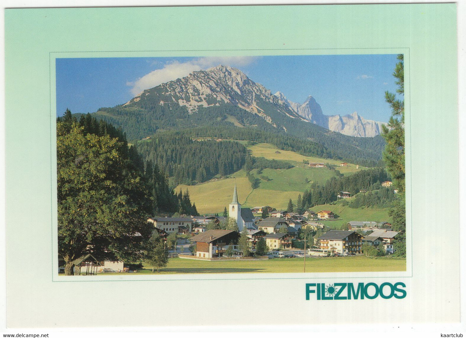 Filzmoos (1057 M Seehöhe) Am Fuße Der  Bischofsmütze - (Land Salzburg, Österreich/Austria) - Filzmoos