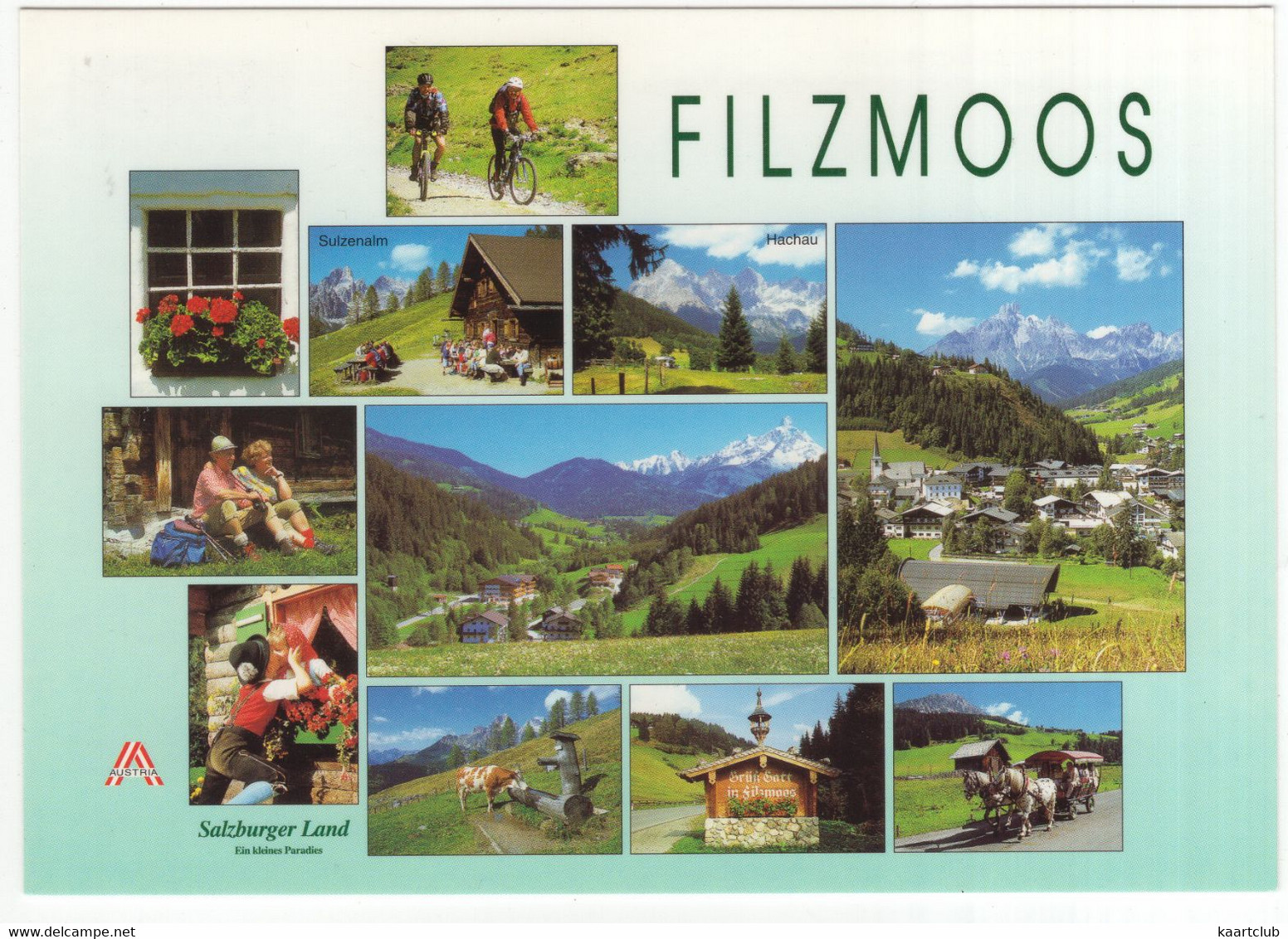 Filzmoos - Beliebte Urlaubsort Am Fuße Der Bischofsmütze - (Land Salzburg, Österreich/Austria) - Filzmoos