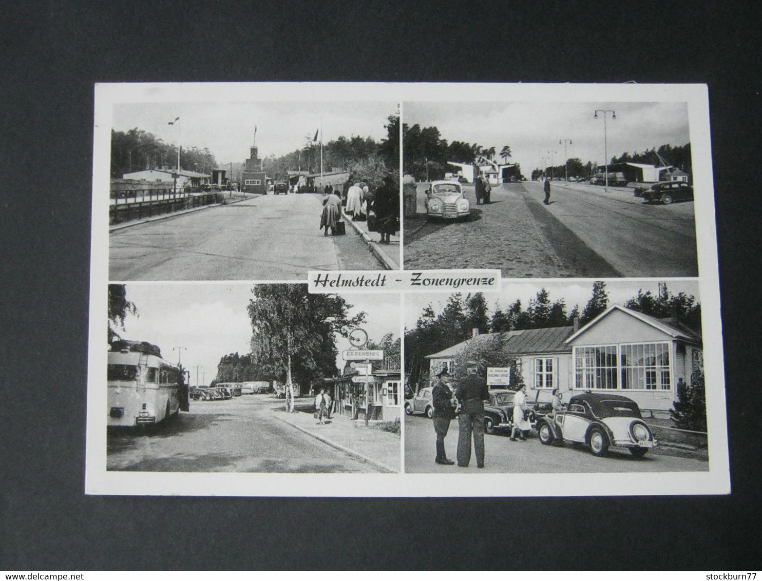 Helmstedt , Zonengrenze   ,  Schöne Karte  Um 1957 - Helmstedt