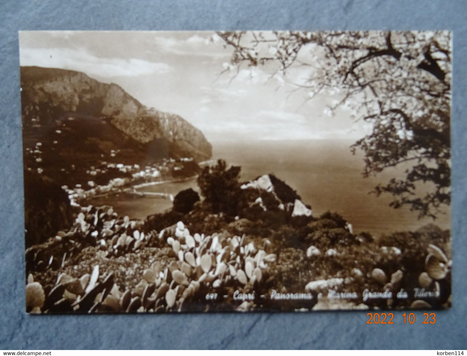 CAPRI PANORAMA  E MARINA GRANDE DA  TIBERIO - Marano Di Napoli