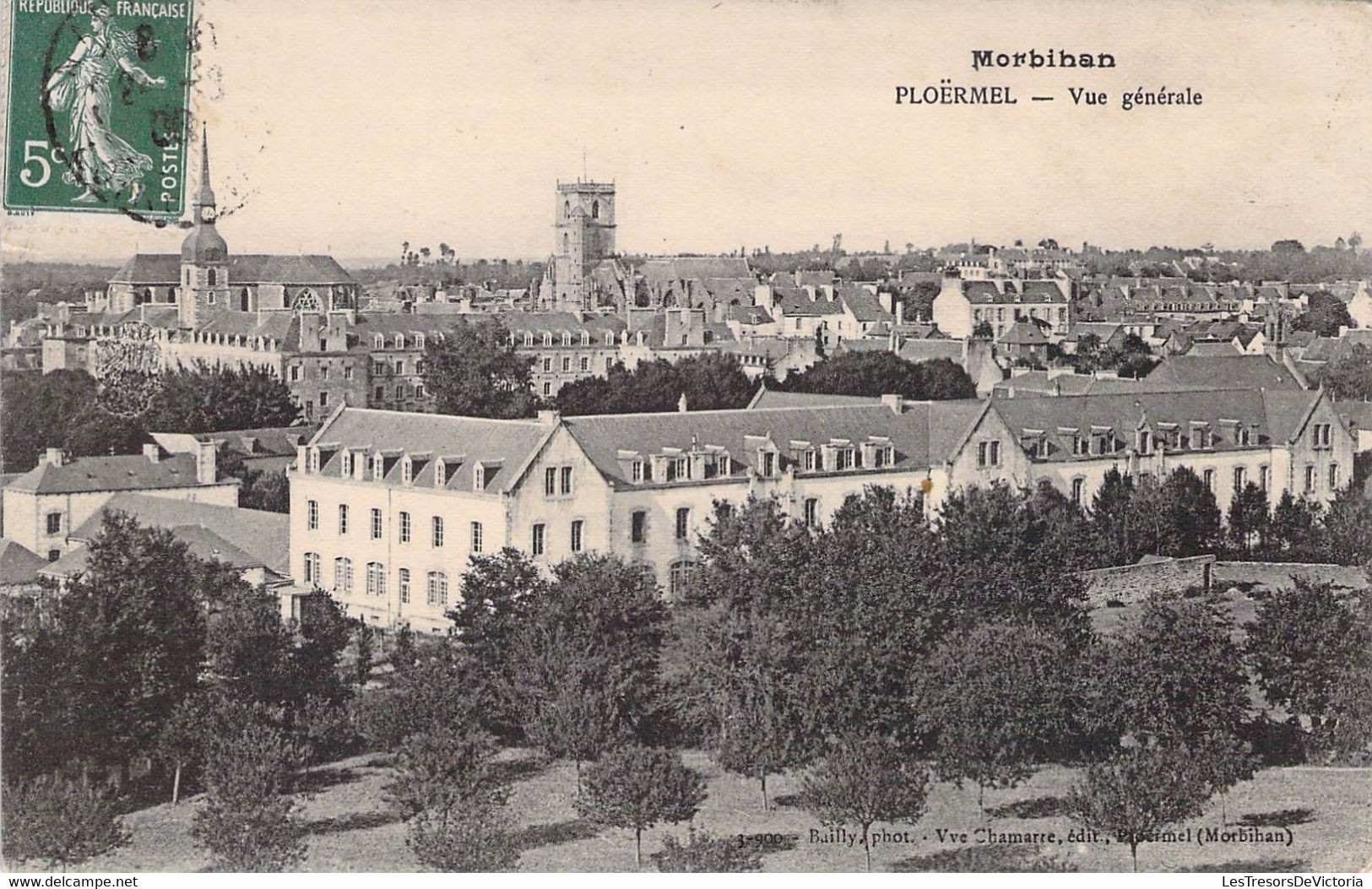 CPA - 56 - PLOËRMEL - Vue Générale - Bailly Photo - Ploërmel