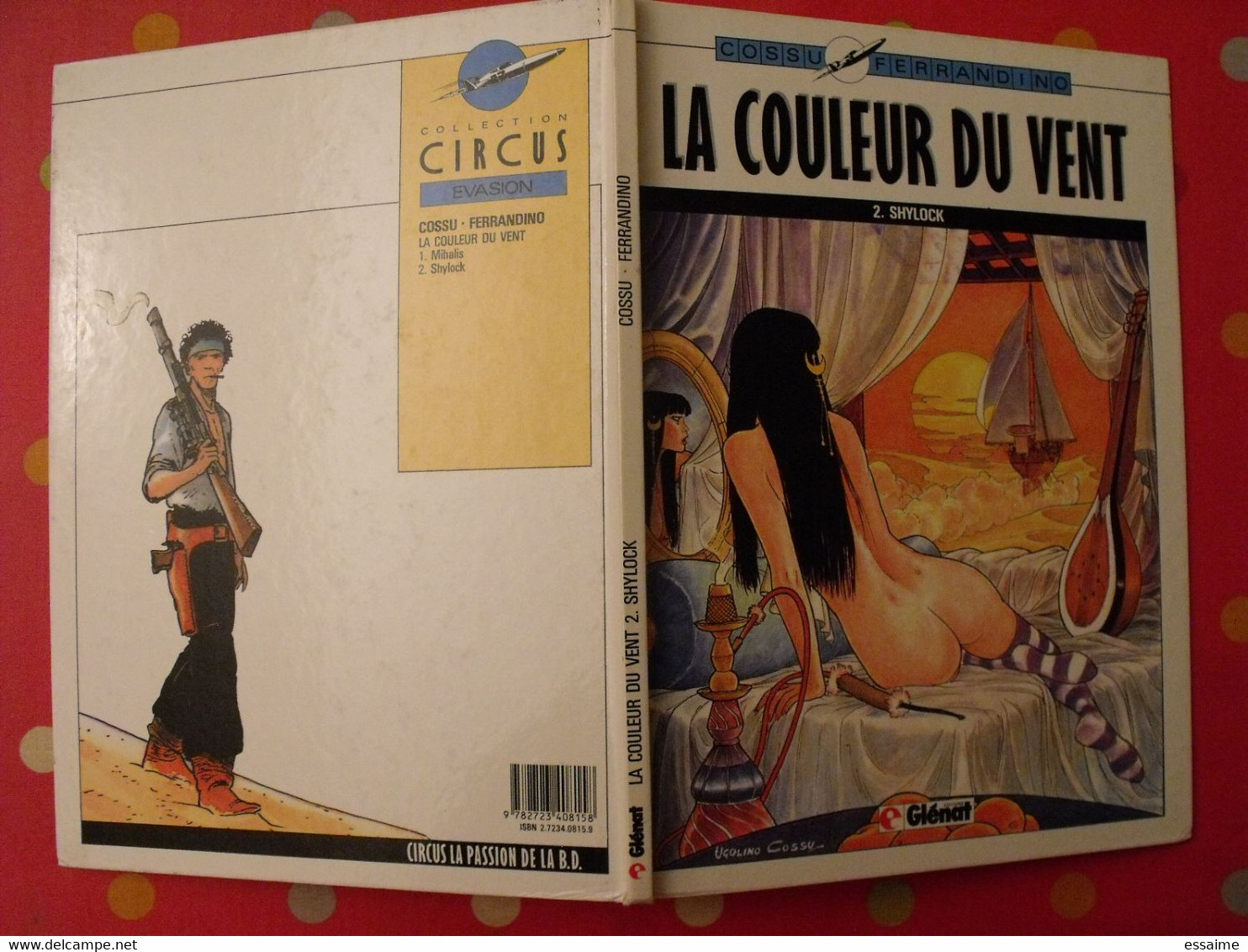 La Couleur Du Temps. 2. Shylock. Cossu, Ferrandino. Glénat 1987 - Autres & Non Classés