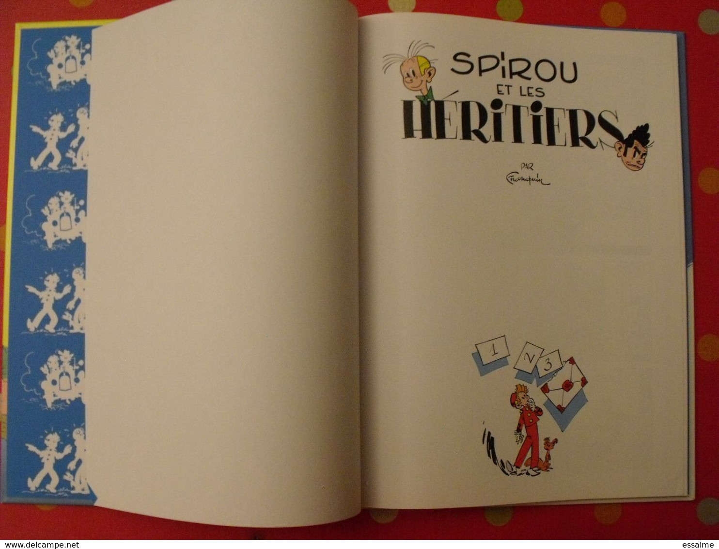 Spirou Et Fantasio. 4. Spirou Et Les Héritiers. Franquin. Dupuis 2013 - Spirou Et Fantasio