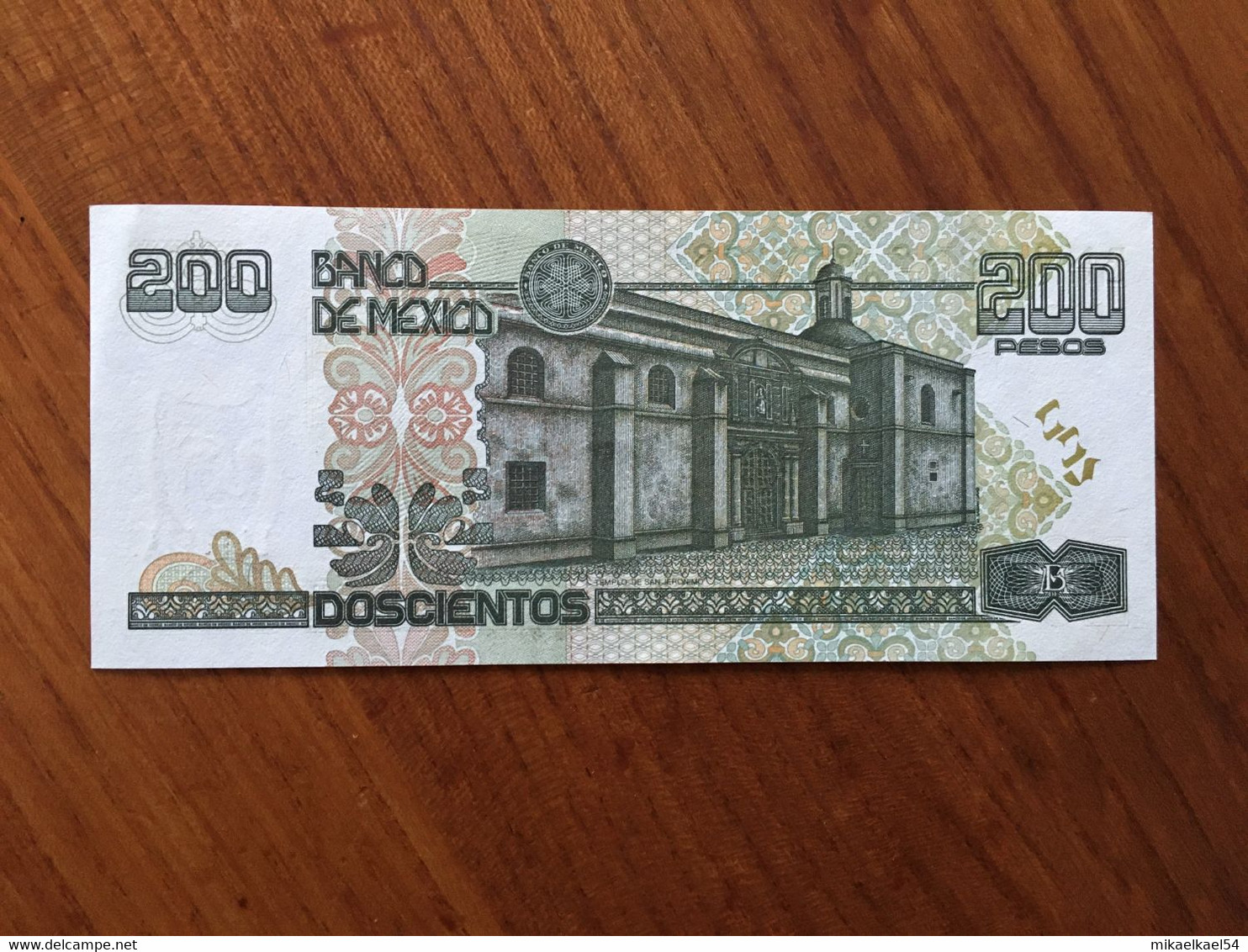 MEXIQUE - 200 Pesos - Pick 119a - Septième Édition, Type 3 - Série CF - Daté Du 18 Oct 2000 - UNC - Mexico