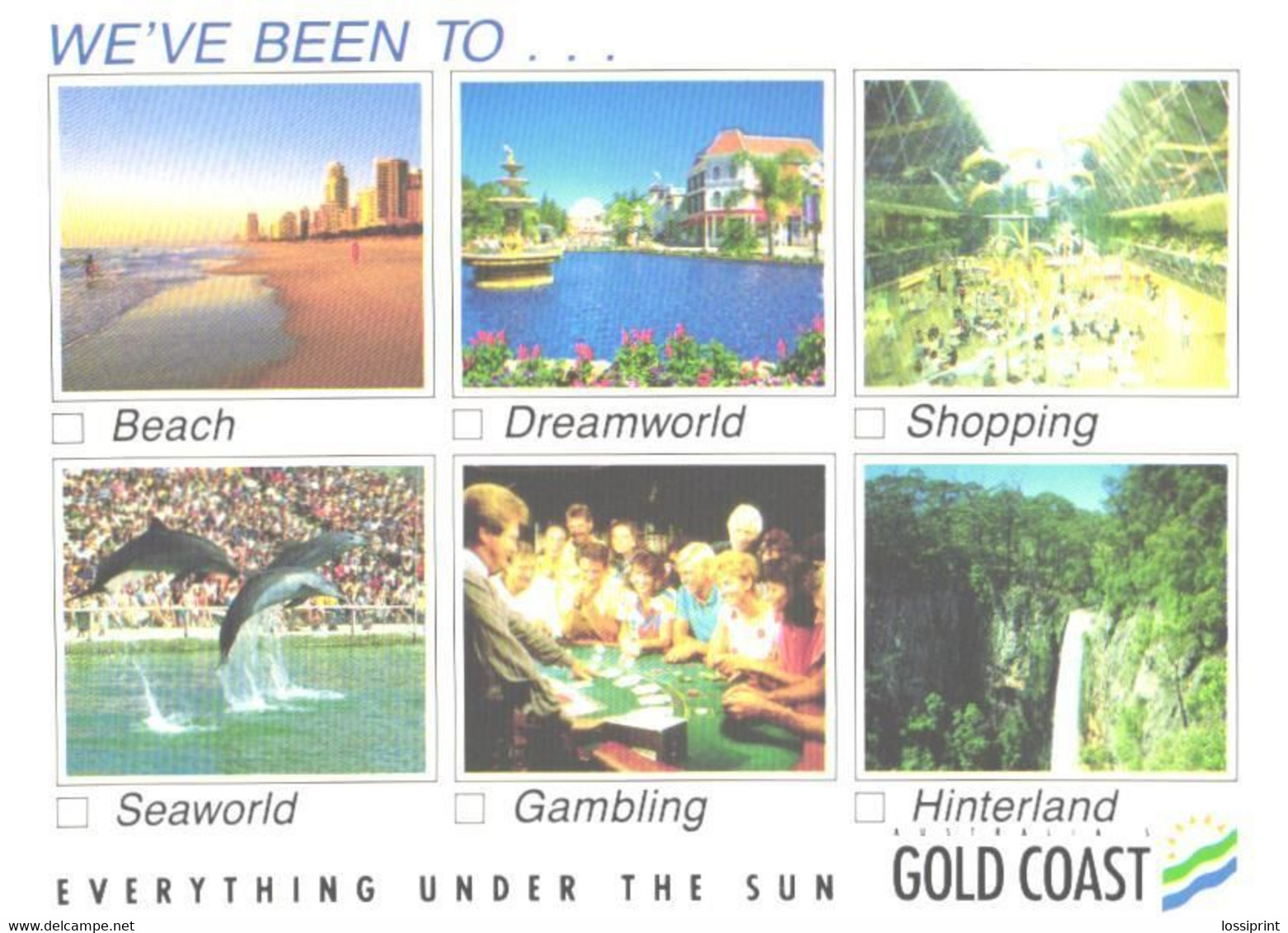 Australia:Gold Coast, Beach, Dreamworld, Shopping, Seaworld, Gambling, Hinterland, Waterfall - Gold Coast