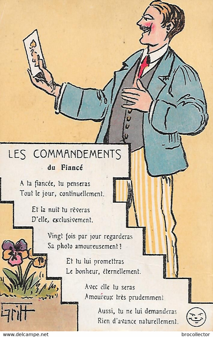 GRIFF ( Illustrateur ) - Les Commandement Du Fiancé - Griff