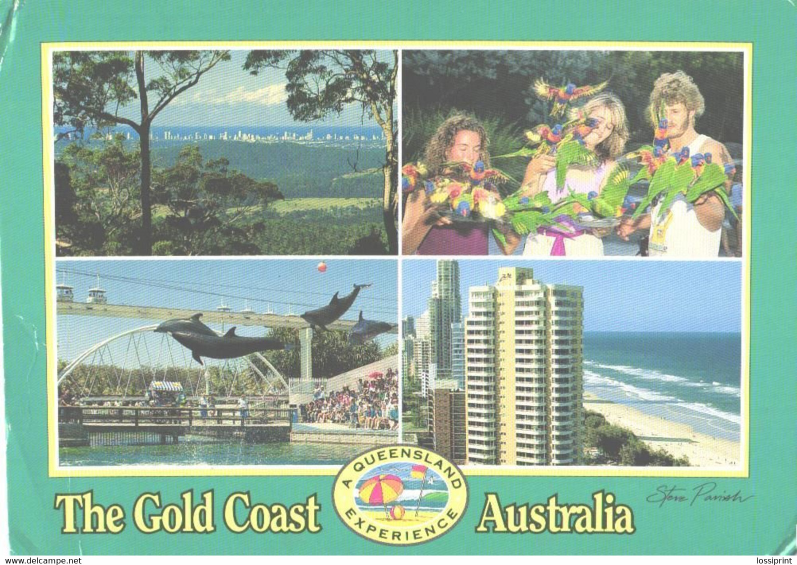 Australia:Gold Coast, Hinterland Coast, Feeding Lorikeets, Surfing, Dolphins Leap At Sea World - Gold Coast