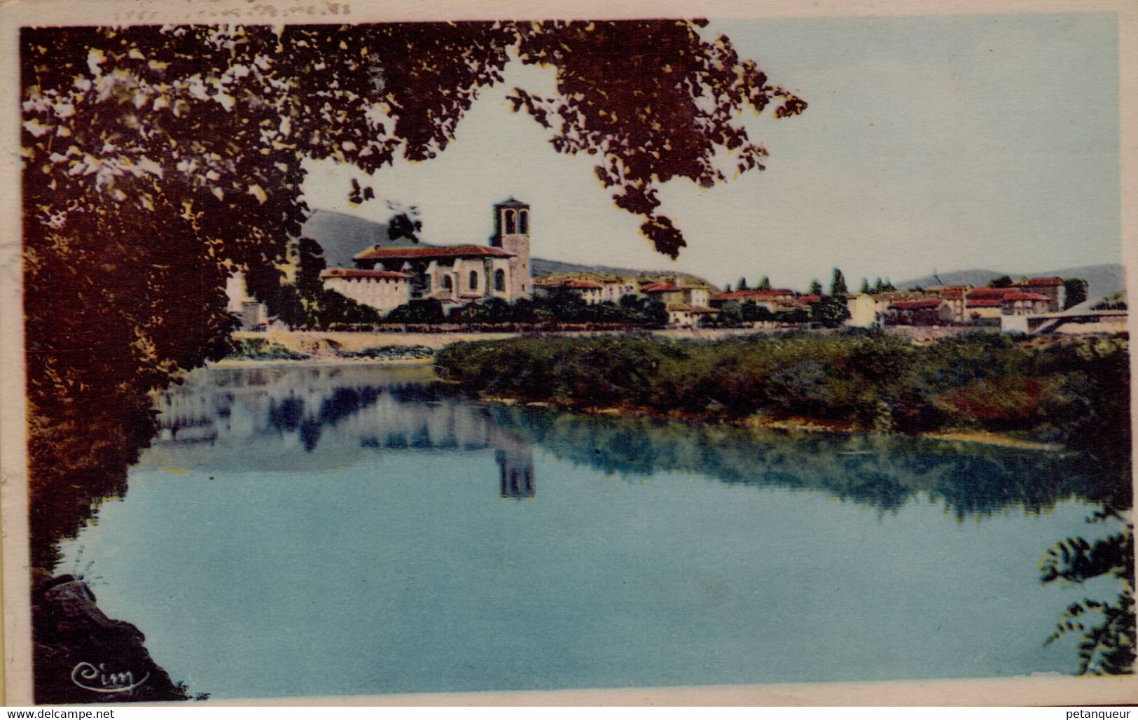 43 LANGEAC   VUE SUR L'ILE D'AMOUR - Langeac